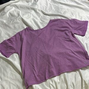 Victoria's Secret Purple Short Sleeve Tee